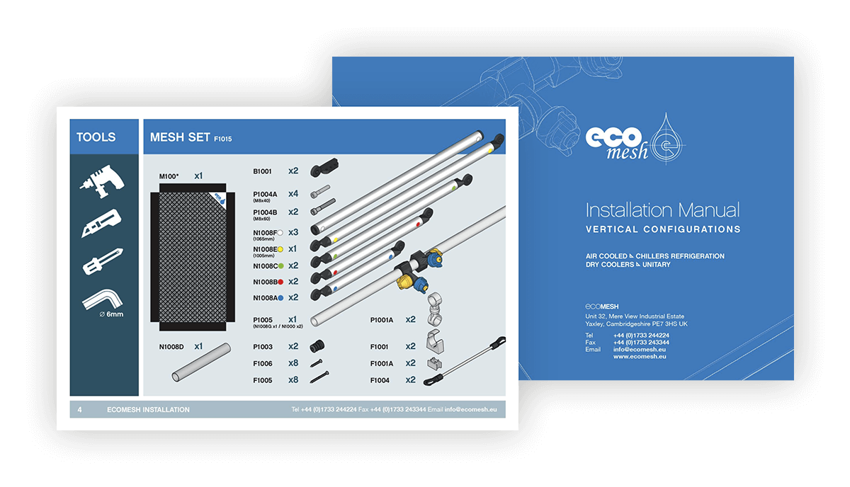 Download our installation manual